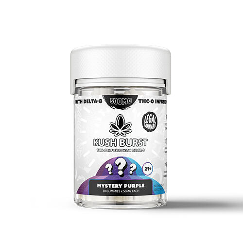 Kush Burst THC-O Gummies Mystery Purple