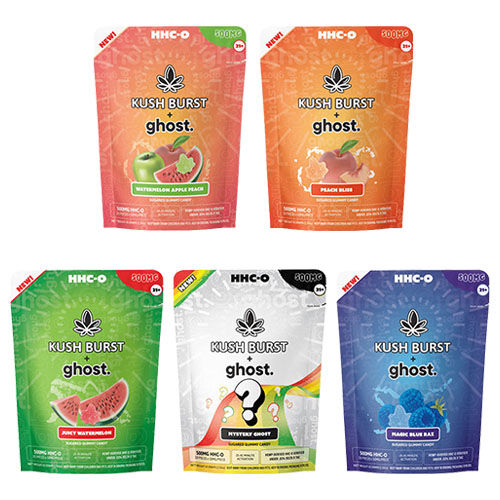 Kush Burst x Ghost HHC-O Gummies
