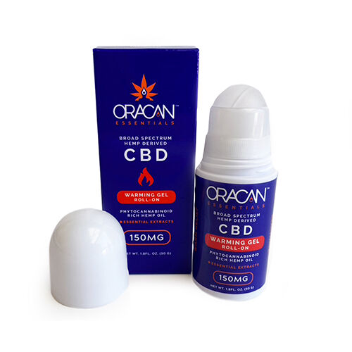 Oracan Essentials CBD Warming Gel Roll-On