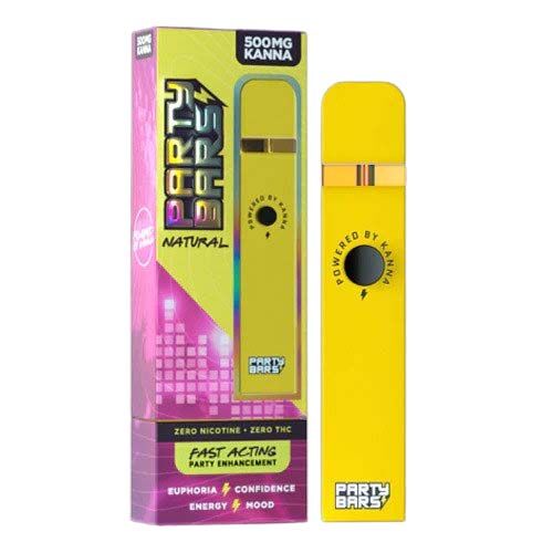 Party Bars Kanna Disposable Natural