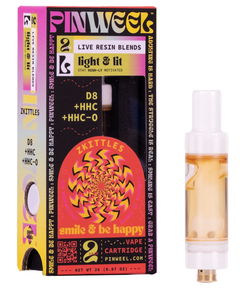 Pinweel Live Resin Blends Vape Cartridge | 2 Grams