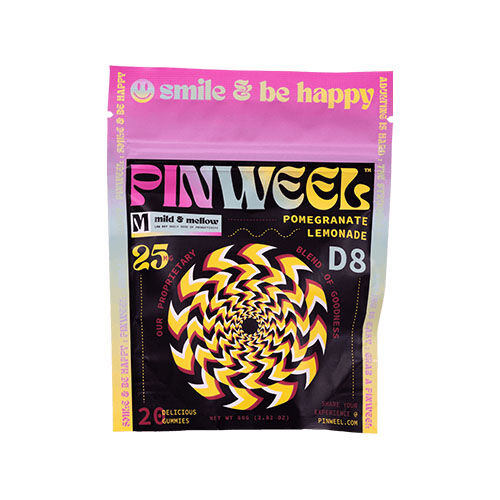 Pinweel Delta 8 Gummies Pomegranate Lemonade