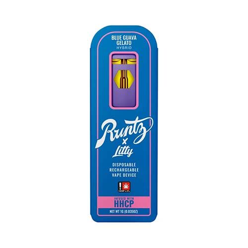 Runt x Litty HHCP Disposable Blue Guava Gelato