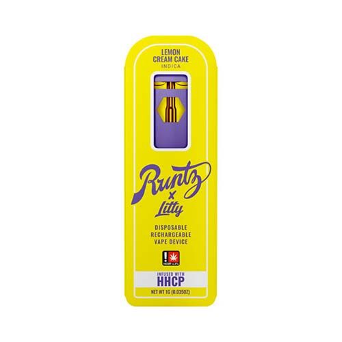 Runt x Litty HHCP Disposable Lemon Cream Cake