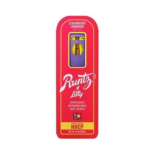 Runt x Litty HHCP Disposable Strawberry Lemonade