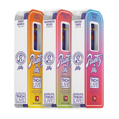 Runtz x Litty THC-H Live Resin Disposable Vape