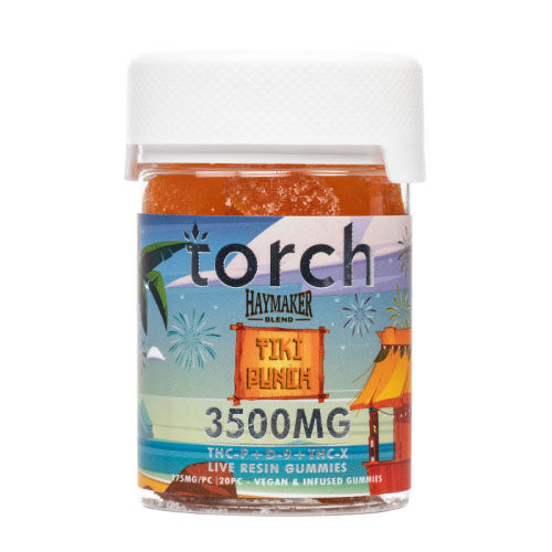 Torch Haymaker Blend Live Resin Gummies Tiki Punch