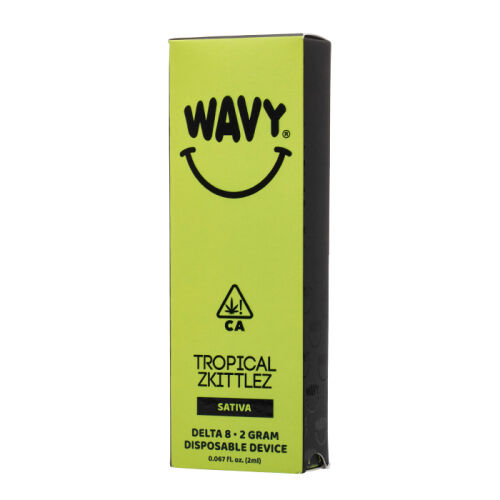 Wavy Delta 8 Disposable Tropical Zkittles