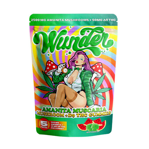 Wunder Amanita Muscaria Mushroom + D9 Gummies