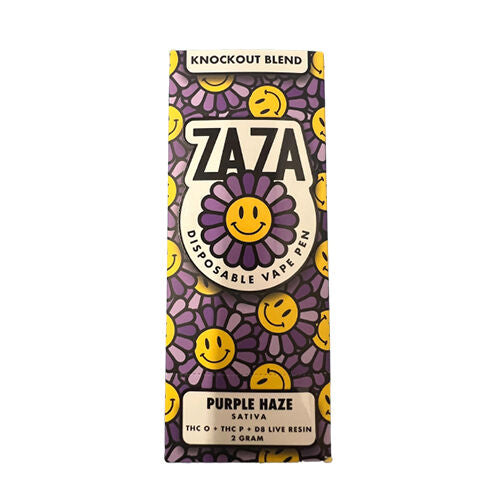 ZAZA Knockout Blend Disposable Purple Haze