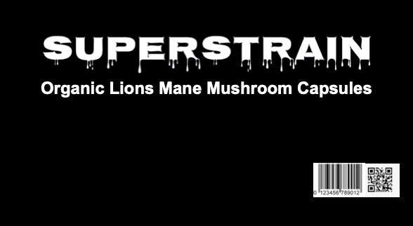 Organic Lions Mane Mushroom Capsules