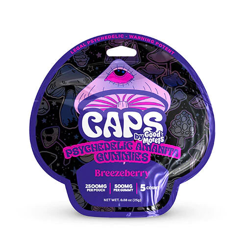 Caps Amanita Gummies by Good Morels