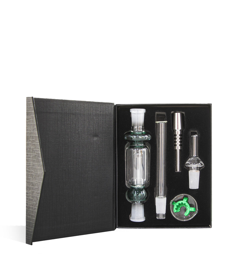 14mm Ti Tip Nectar Collector Set nectar collector concentrate on white background