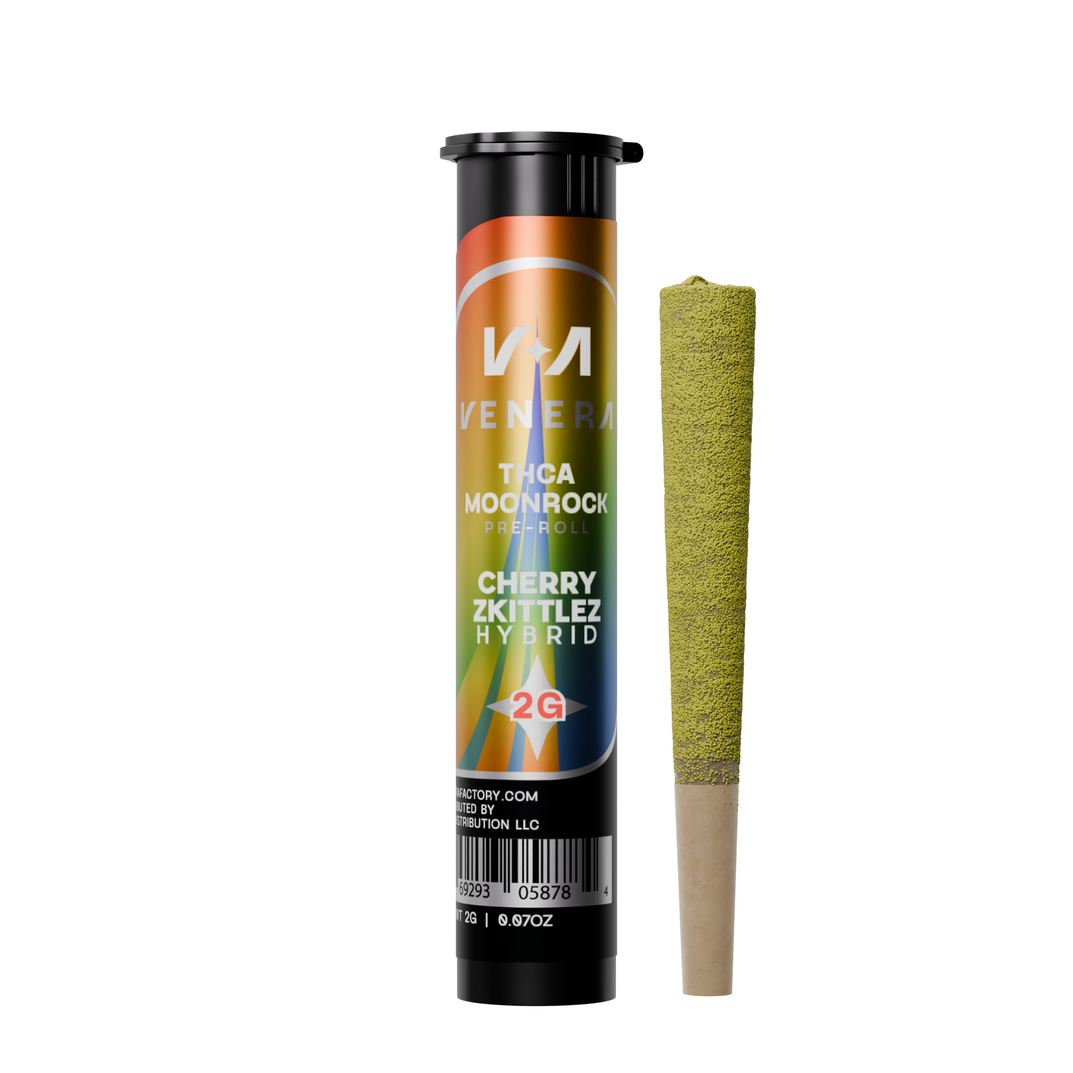 Venera THCA Moonrock Pre-Rolls - Cherry Zkittlez