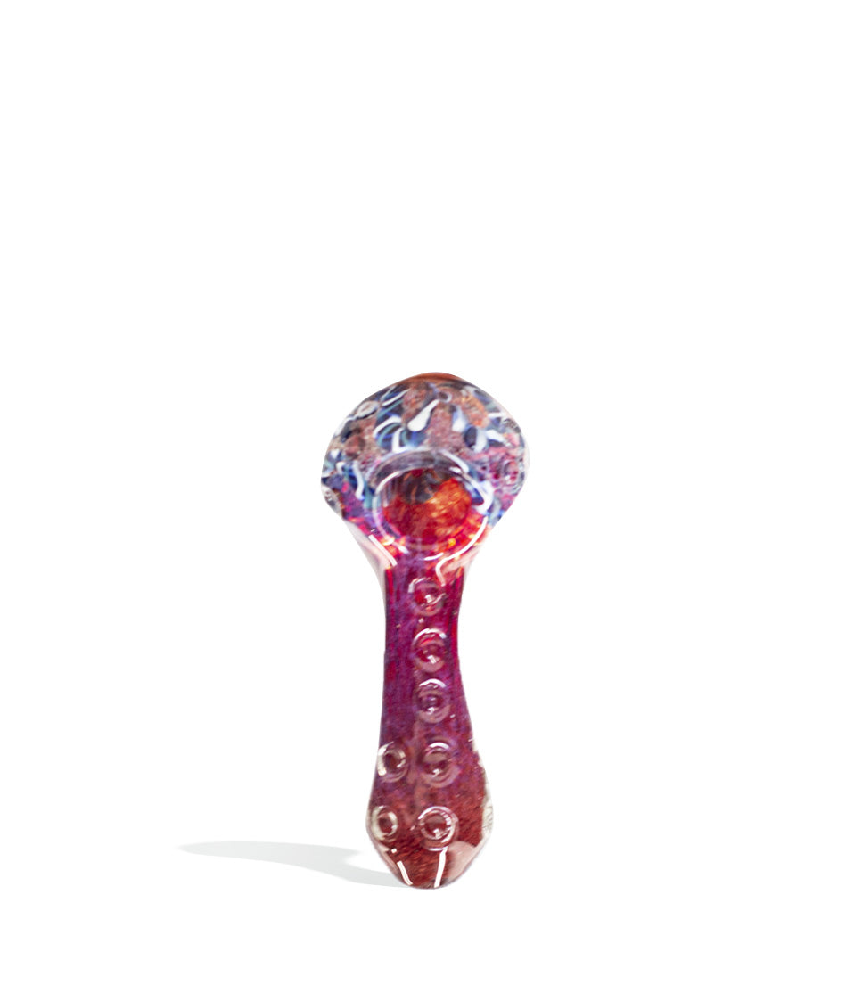 4 Inch Dye Art Hand Pipe glass hand pipe on white background