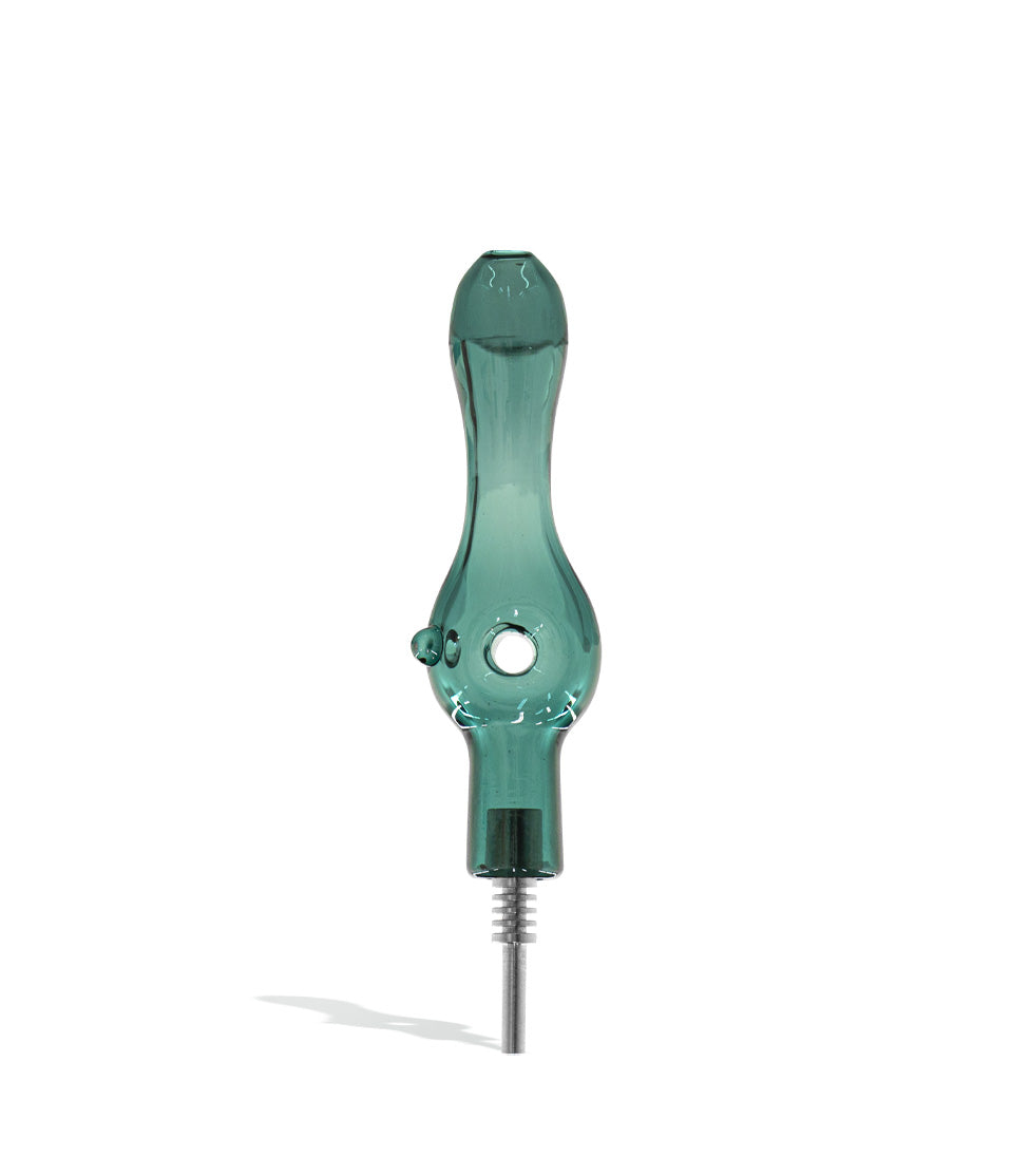 4 inch Nectar Straw with Mixed Colors nectar collector concentrate on white background