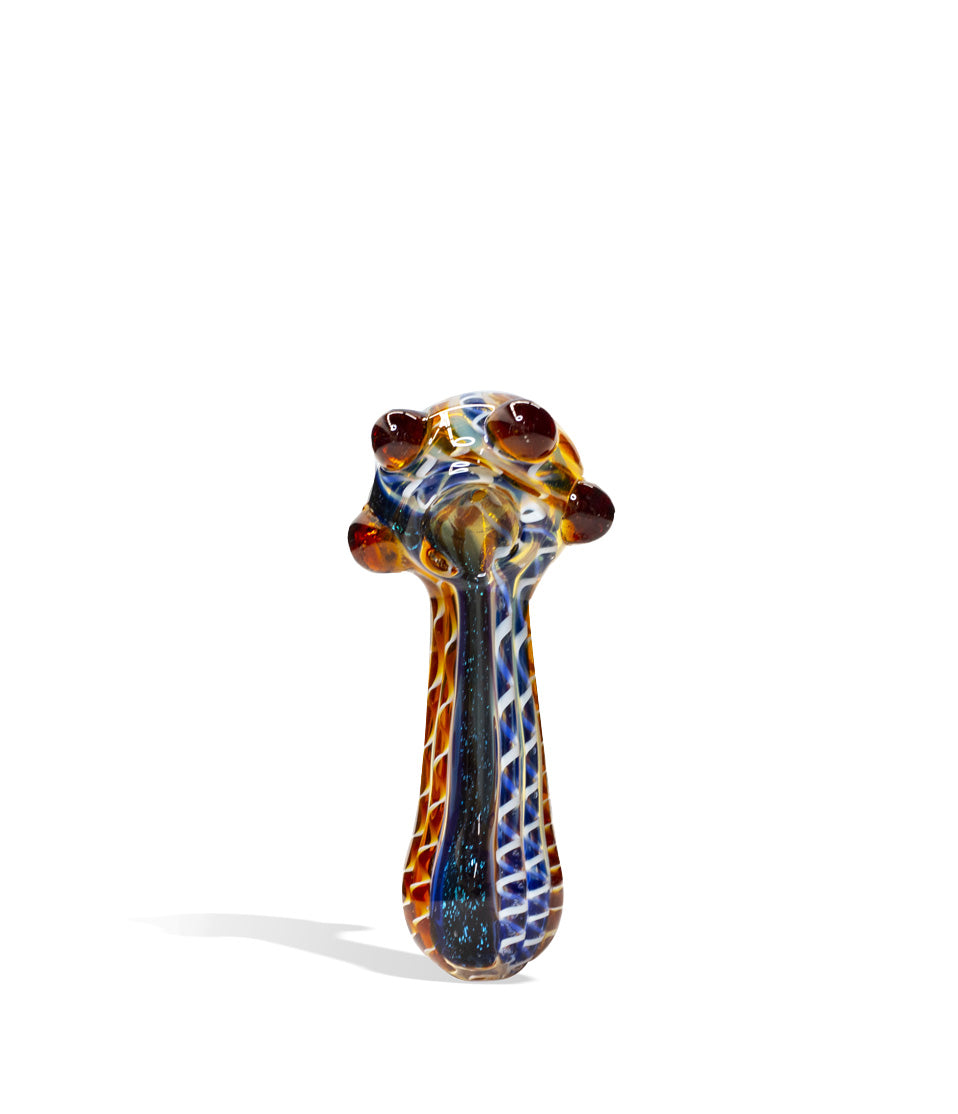 5 Inch Dicro Hand Pipe glass hand pipe on white background