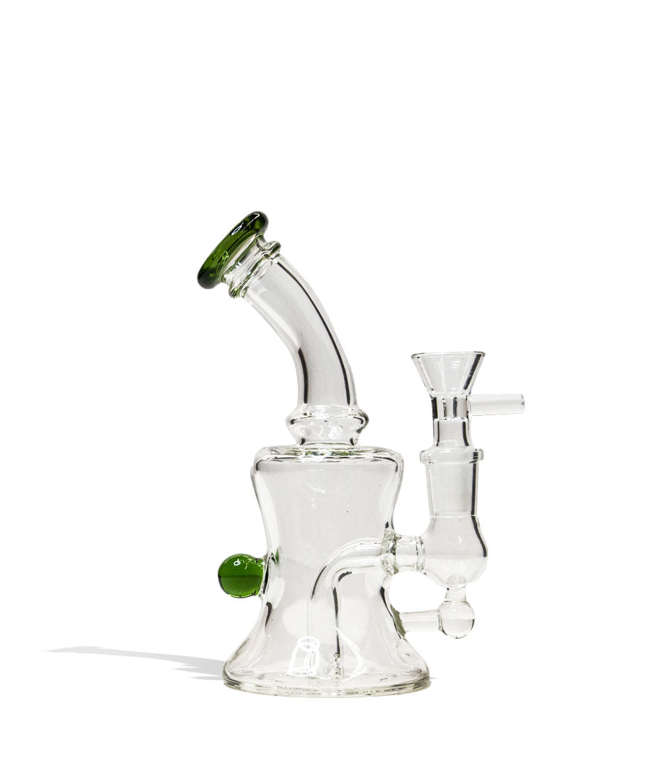 7 inch 5mm Thick Mini Water Pipe glass water pipe bong on white background