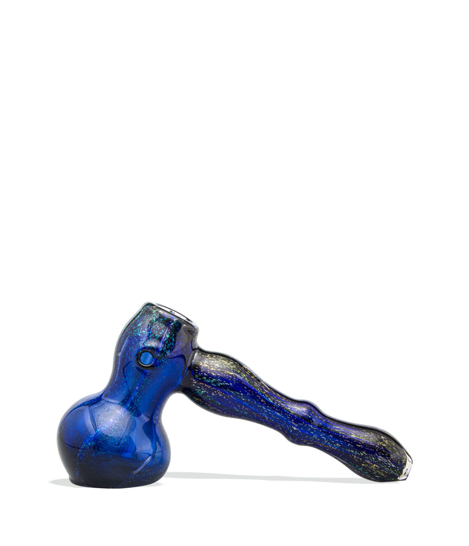 7 inch Thick Dicro Hammer Style Hand Pipe glass hand pipe on white background