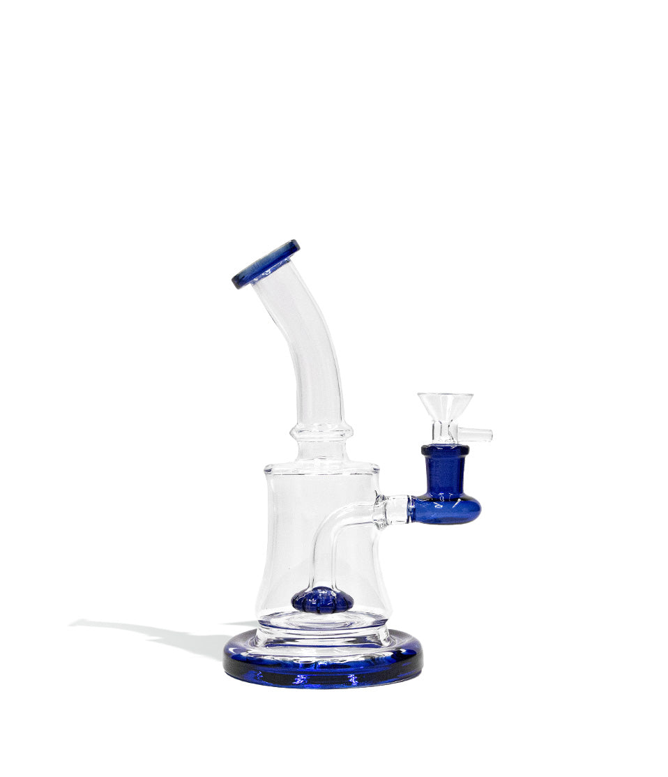 8 Inch Banger Hanger glass water pipe bong on white background