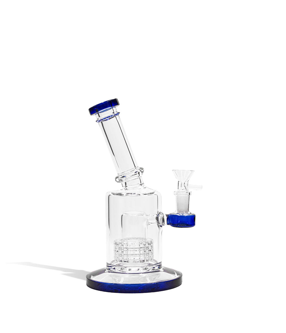 8 Inch Banger Hanger with Angled Neck glass water pipe bong on white background