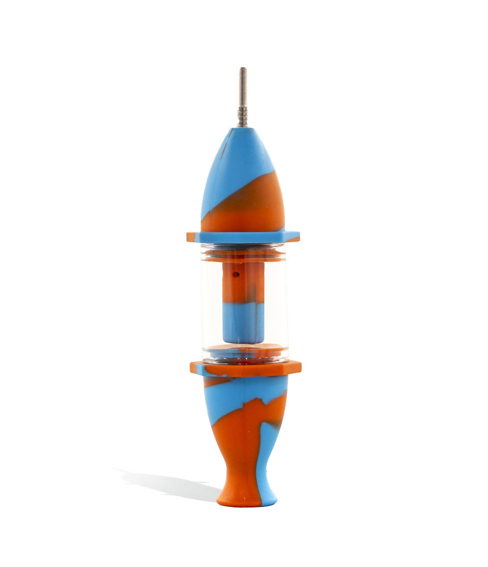 8 inch Silicone Nectar Collector Set nectar collector concentrate on white background