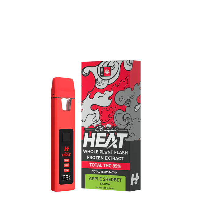 Straight Heat THC Disposable Vape 1g