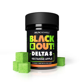 Black Out Delta 8 Gummies Nectarine Apple