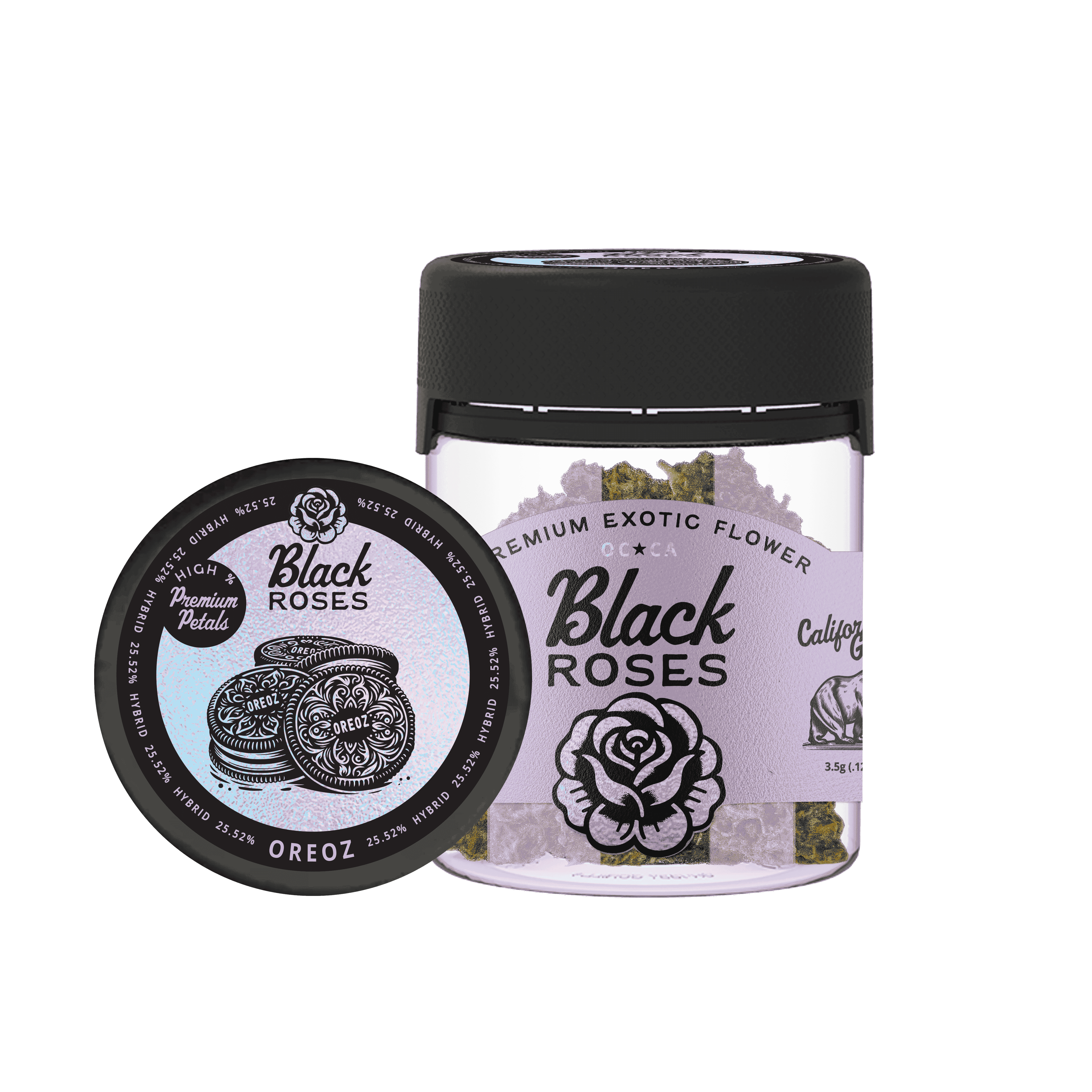 Black Roses Premium Exotic THCA Flower - Oreoz