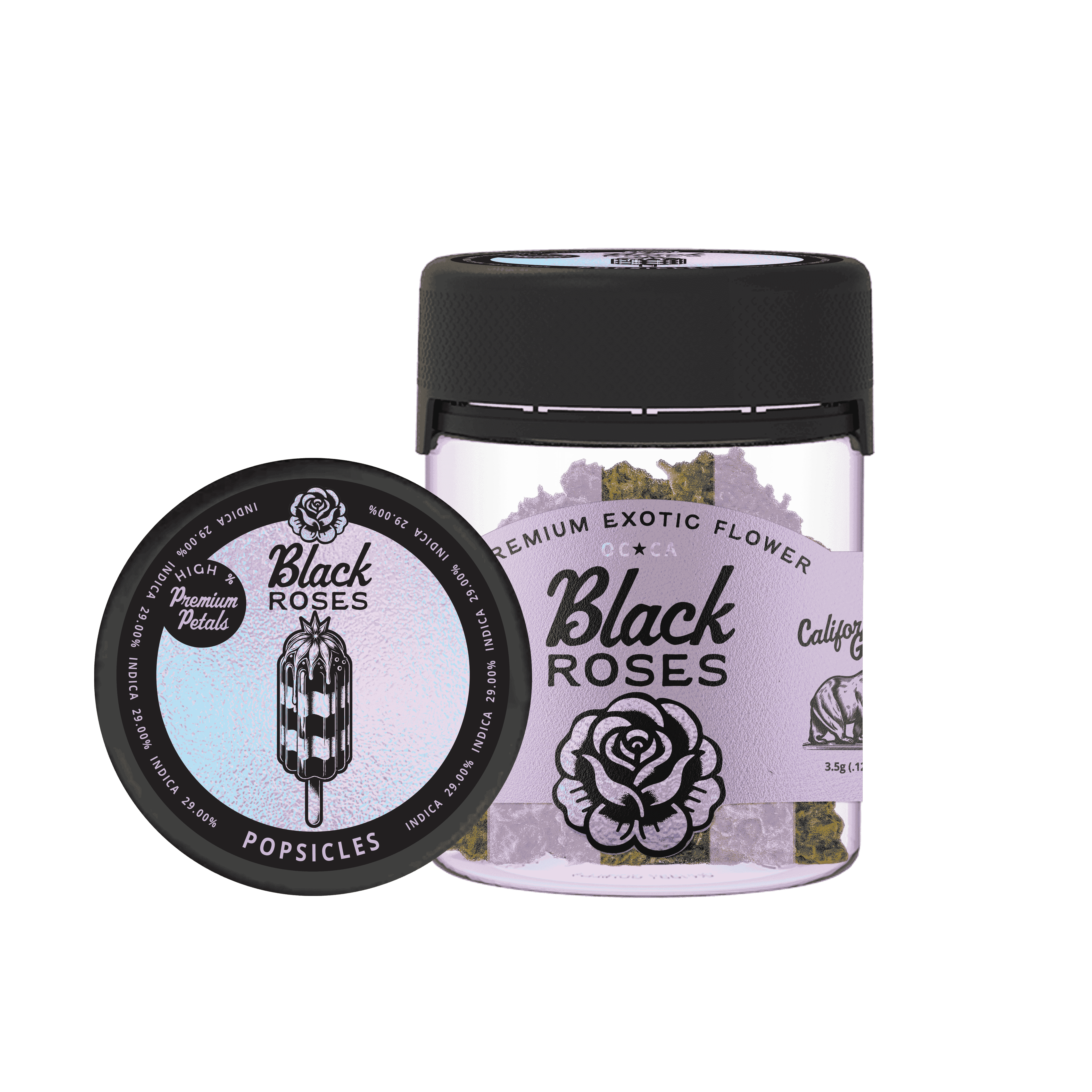 Black Roses Premium Exotic THCA Flower - Popsicles