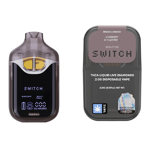 Boutiq Switch THCA Liquid Diamond Disposable Vape 2g