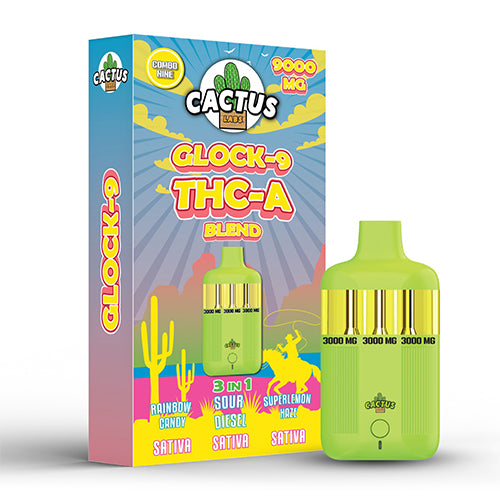 Cactus Labs Glock-9 THC-A Combo 9