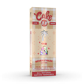 Cake 3.0 Live Resin TKO Blend Disposable Beverly Haze