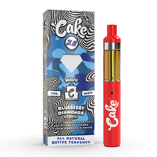 Cake 3.0 Wavy Live Resin Disposable Vape | 3 Grams Cake 3.0 Wavy Live Resin Disposable Vape | 3 Grams