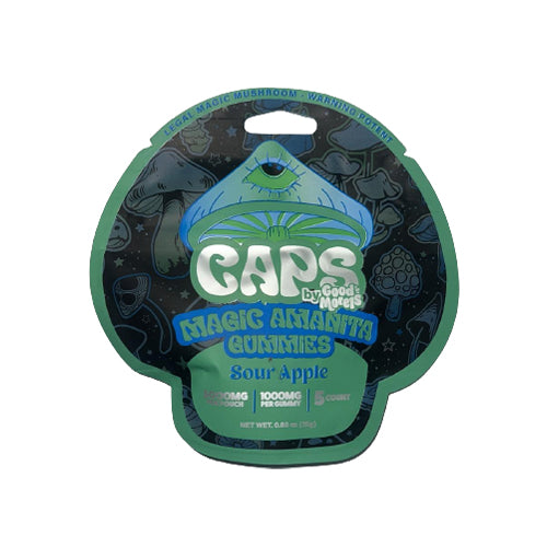 Caps Psychedelic Amanita Gummies by Good Morels