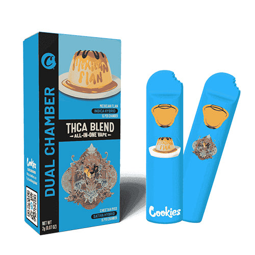 Cookies Dual Chamber THCA Disposable - Mexican Flan / Cheetah Piss