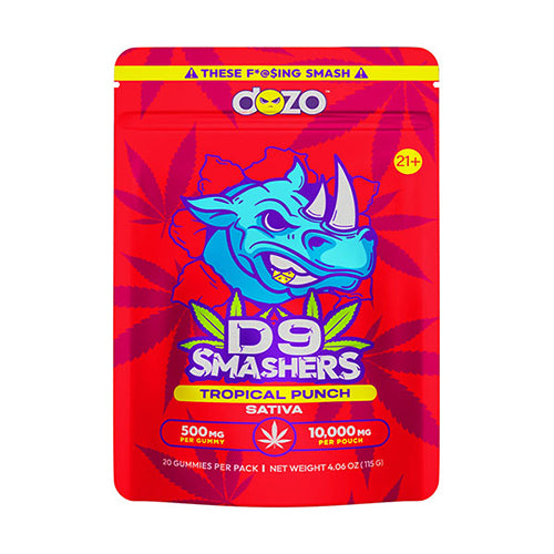 Dozo D9 Smashers Gummies Tropical Punch