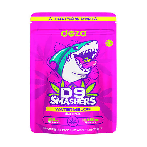Dozo D9 Smashers Gummies Watermelon