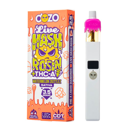 Dozo Live hash Rosin Disposable Watermelon Zkittlez