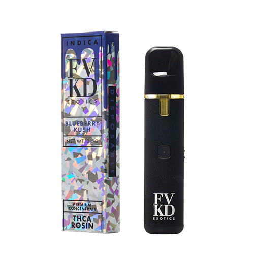 FVKD Exotics THC-A Rosin Disposable Vape FVKD Exotics THC-A Rosin Disposable Vape