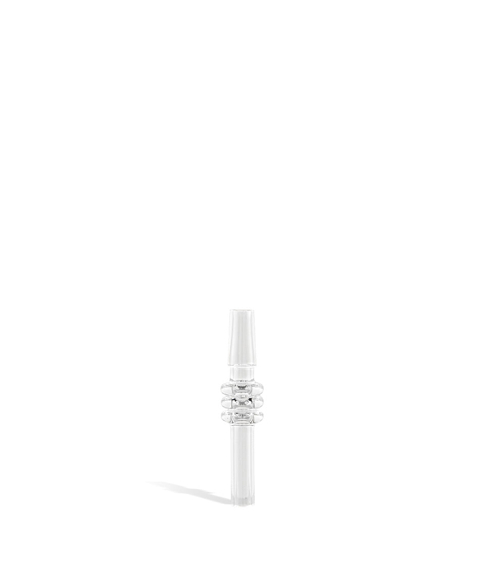 10mm Nectar Collector Quartz Tip glass accessory on white background