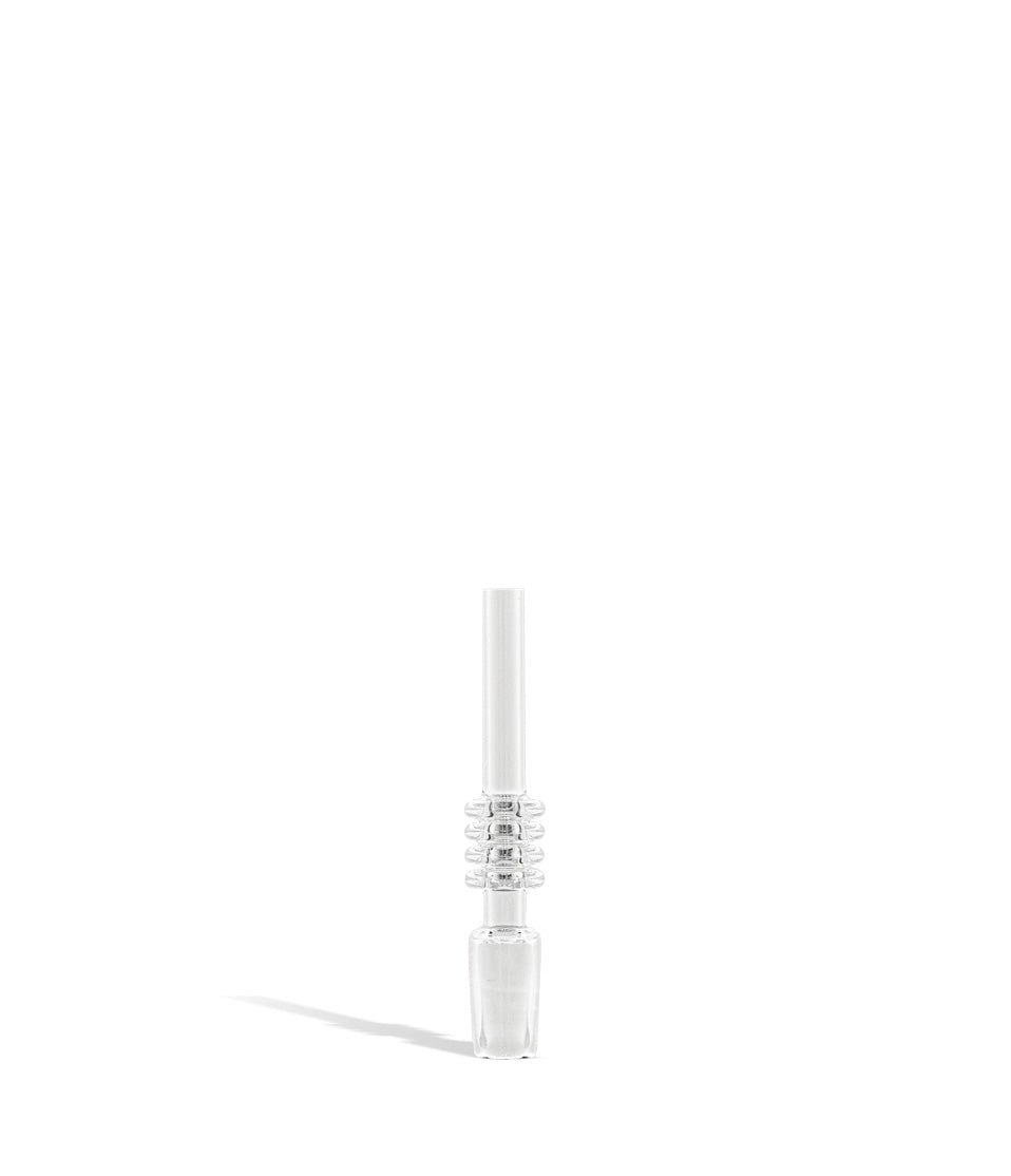 14mm Nectar Collector Quartz Tip glass accessory on white background