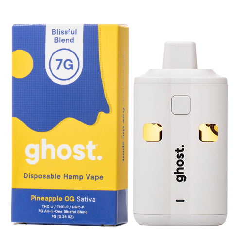 Ghost Blissful Blend Disposable Vape | 7 Grams Ghost Blissful Blend Disposable Vape | 7 Grams