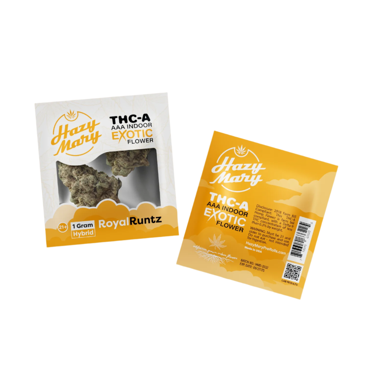 Hazy Mary Exotic THC-A Flower Royal Runtz
