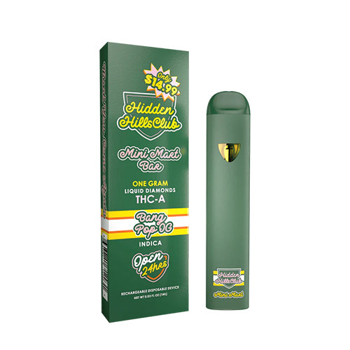 Hidden Hills Mini Mart Bar THC-A Disposable Vape 1g