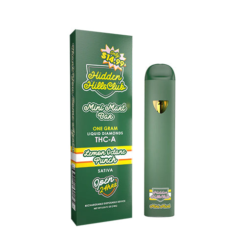 Hidden Hills Mini Mart Bar THC-A Disposable - Lemon Octane Punch