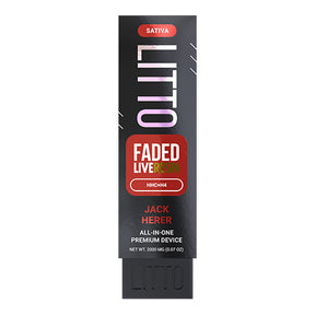 LITTO Faded Live Resin Disposable Jack Herer