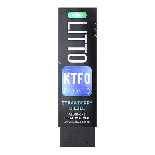 LITTO KTFO THCA Disposable Strawberry Diesel