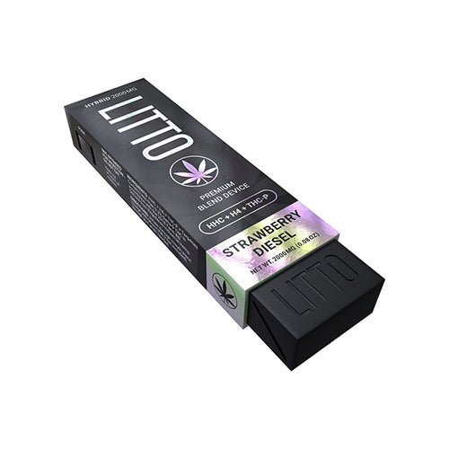 LITTO Premium Blend Disposable Strawberry Diesel