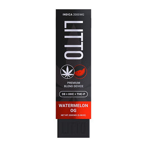 LITTO Tri Blend Delta 8 Disposable Watermelon OG